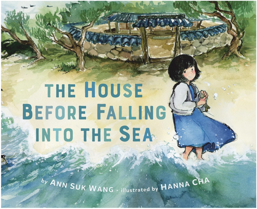 The house before falling into the sea